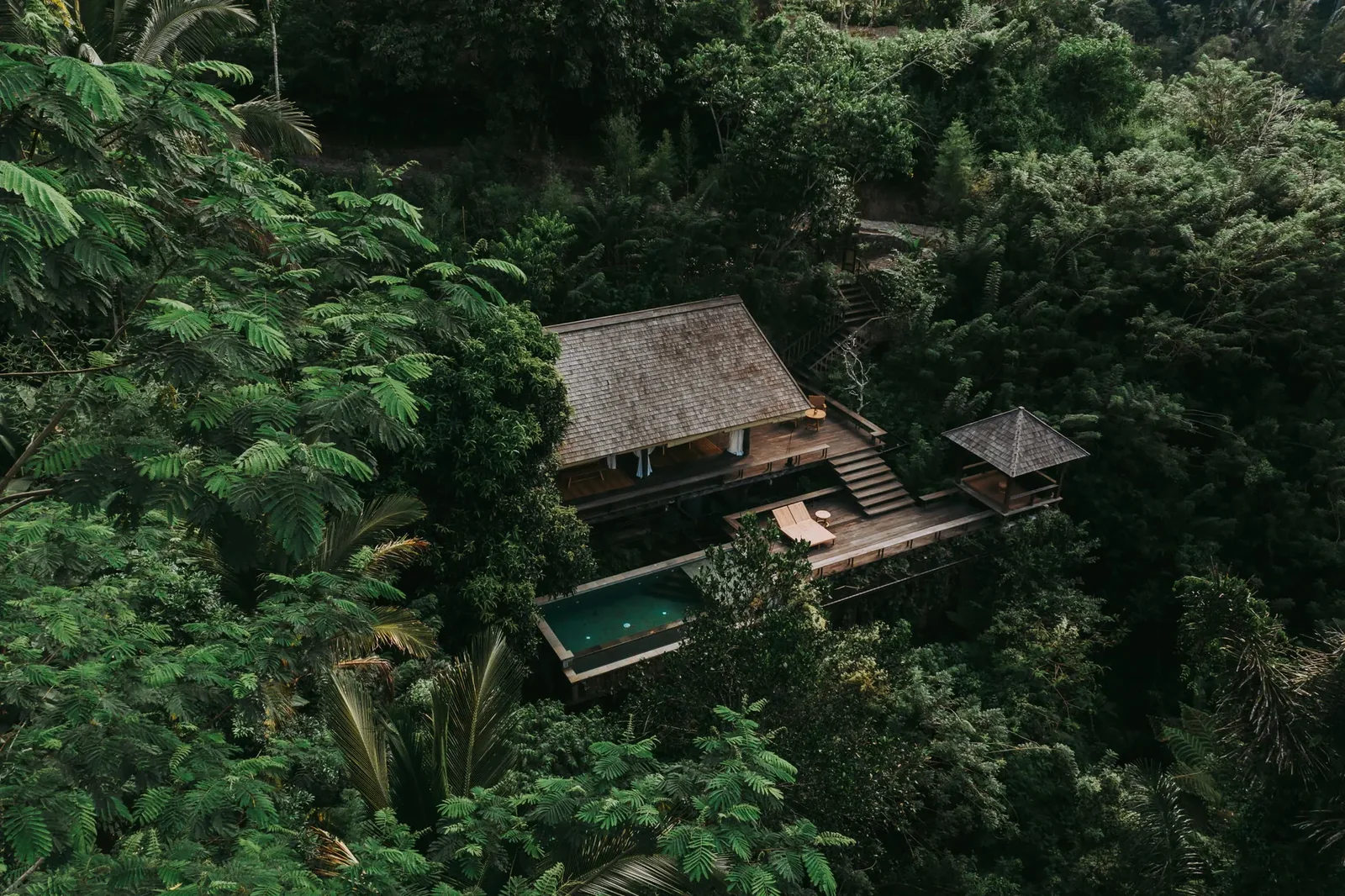 Sleeping in the Balinese Jungle