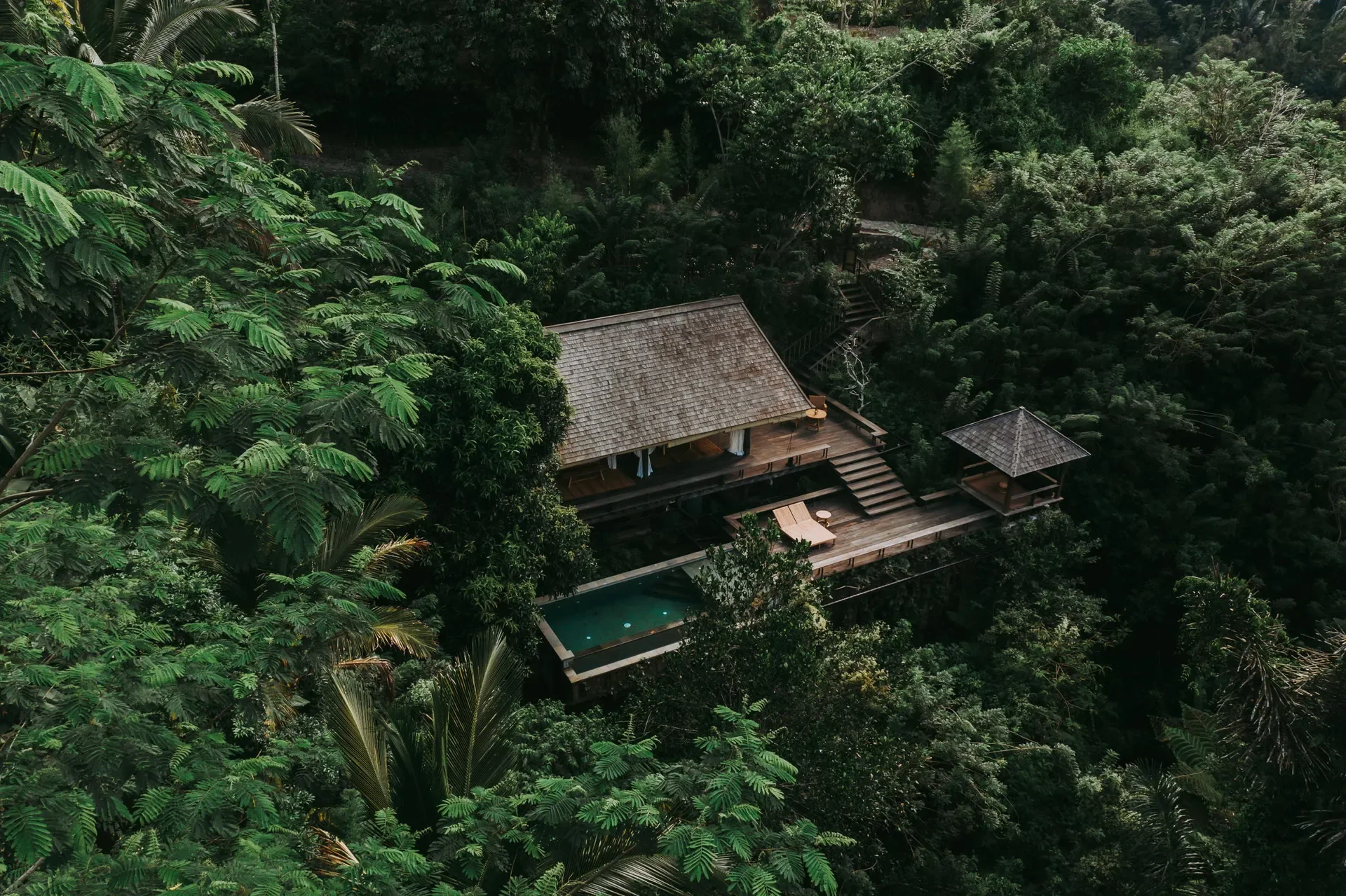 Sleeping in the Balinese Jungle